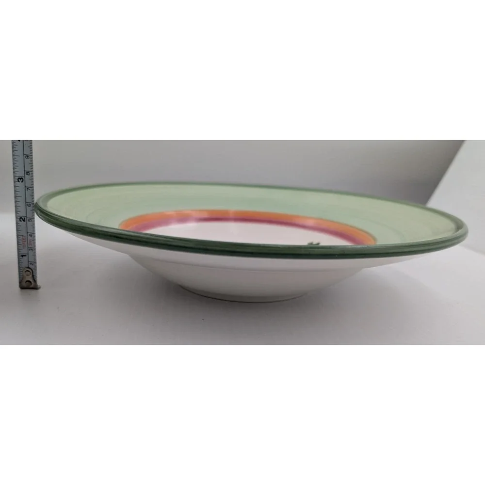 Villeroy & Boch French Country Rimmed Large Pasta Soup Bowl set of 4 11.75